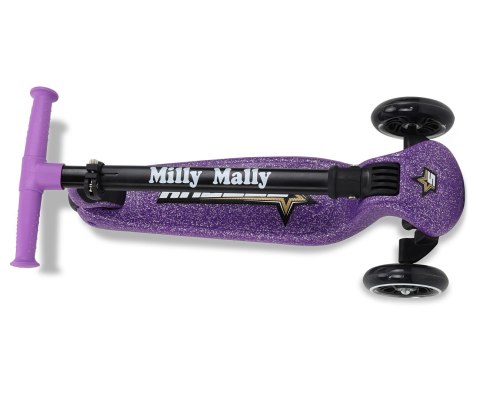 Hulajnoga trójkołowa balansowa Scooter Sparky Violet Milly Mally Hulajnoga trójkołowa balansowa Scooter Sparky Violet Milly Mally