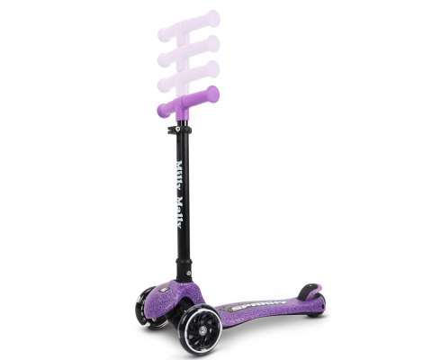 Hulajnoga trójkołowa balansowa Scooter Sparky Violet Milly Mally Hulajnoga trójkołowa balansowa Scooter Sparky Violet Milly Mally