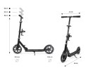 City scooter Milly Mally Scooter Ultimate Black