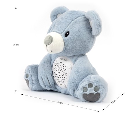 Milly Mally Zabawka pluszowa z Projektorem Szumiś Milly Bear Blue Milly Mally Zabawka pluszowa z Projektorem Szumiś Milly Bear Blue