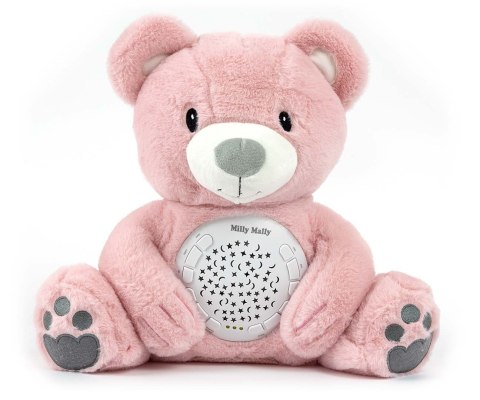 Milly Mally Zabawka pluszowa z Projektorem Szumiś Milly Bear Pink Milly Mally Zabawka pluszowa z Projektorem Szumiś Milly Bear Pink
