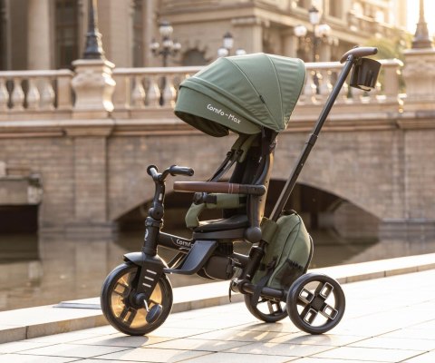 Qplay Rowerek Trójkołowy Comfo Max Olive Green
