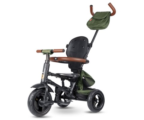 Qplay Rowerek Trójkołowy Rito Deluxe Rubber Olive
