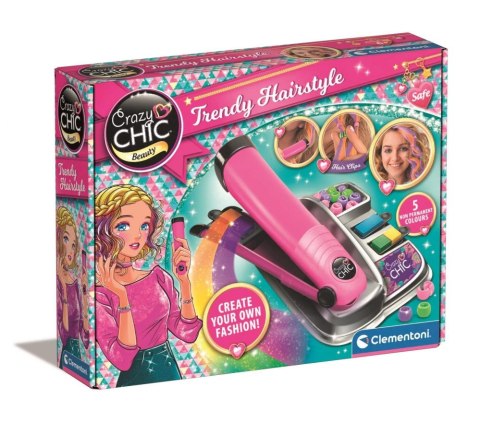 Clementoni Crazy chic. Crazy fryzury 18773 Clementoni Crazy chic. Crazy fryzury 18773