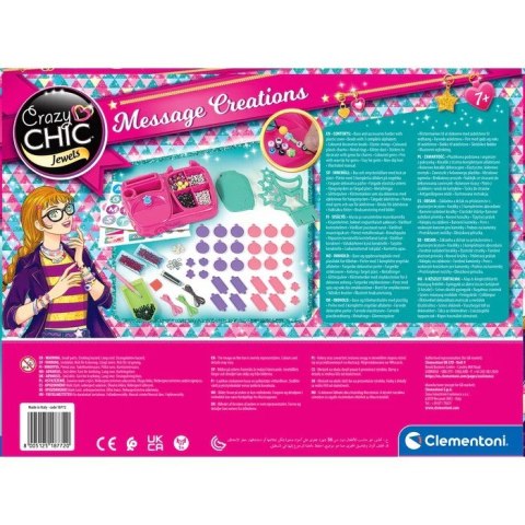 Clementoni Crazy chic Literkowa biżuteria 18772 Clementoni Crazy chic Literkowa biżuteria 18772