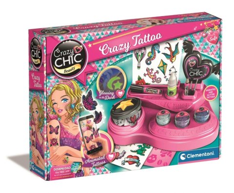 Clementoni Crazy chic. Szalone tatuaże 18771 Clementoni Crazy chic. Szalone tatuaże 18771