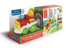 Clementoni Interaktywny pociąg ze zwierzątkami 50802