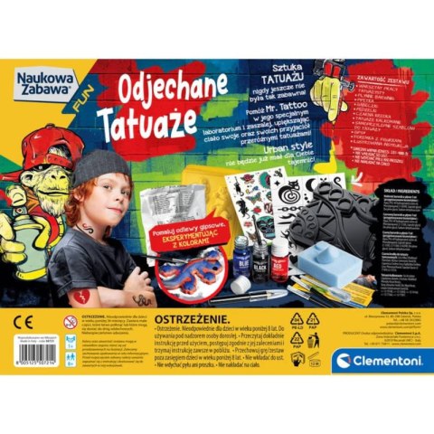 Clementoni Naukowa zabawa. Odjechane tatuaże 50721 Clementoni Naukowa zabawa. Odjechane tatuaże 50721