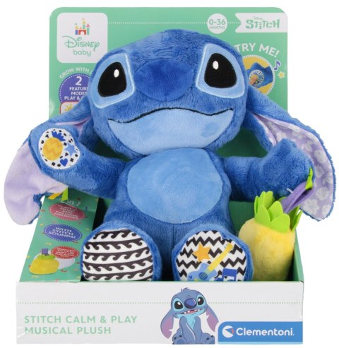Clementoni Stitch interaktywny pluszowy Disney baby 17987 Clementoni Stitch interaktywny pluszowy Disney baby 17987