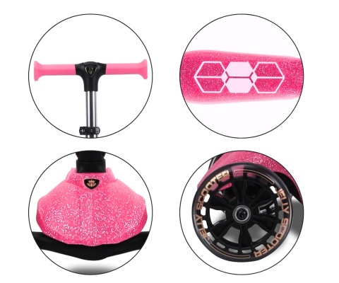 Hulajnoga balansowa Scooter Jelly Pink Milly Mally Hulajnoga balansowa Scooter Jelly Pink Milly Mally