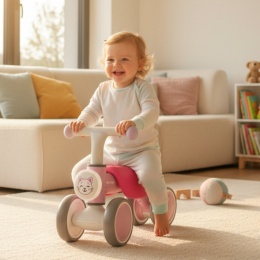 Jeździk dla dzieci York Pink Milly Mally