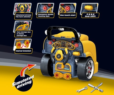 Milly Mally Silnik rozkręcalny N-gine Yellow