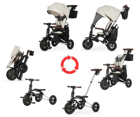 Qplay Rowerek Trójkołowy Nova Deluxe Beige