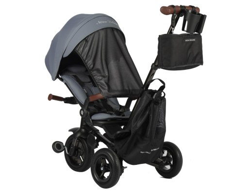 Qplay Rowerek Trójkołowy Nova Deluxe Grey