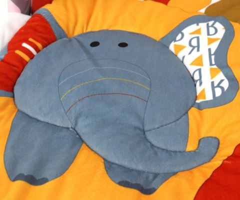 TinyMini JL639-2B Mata edukacyjna 2w1 Kwiat Safari