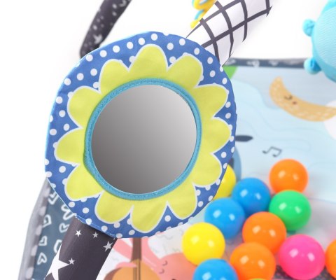 TinyMini JL652-1A Mata edukacyjna 2w1 Kojec z Piłeczkami