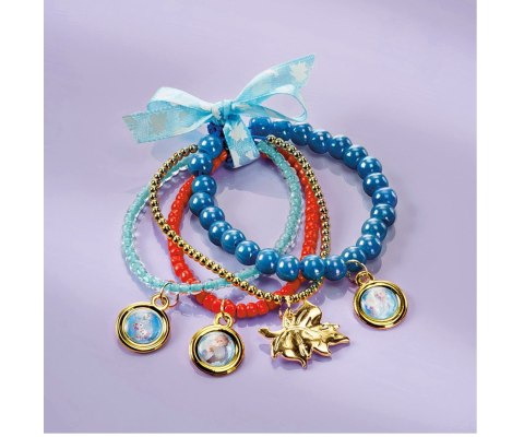 Totum 680746 Zestaw Kreatywny Do Robienia Bransoletek - Zawieszki Kraina Lodu