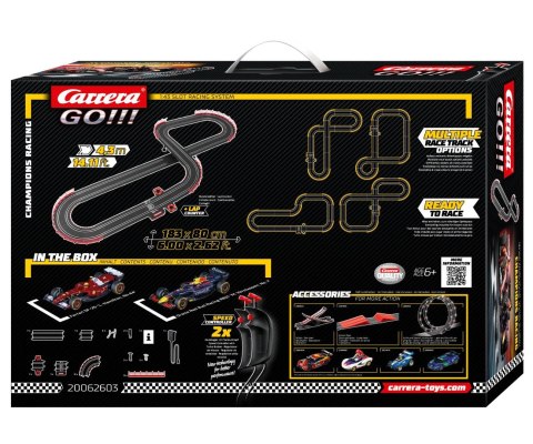 Carrera Go 20062603 Champion's Racing 4,3m