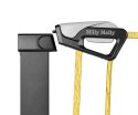 Milly Mally Bramka zabezpieczająca Barierka na schody z rozszerzeniami Guardy 104 Black Natural