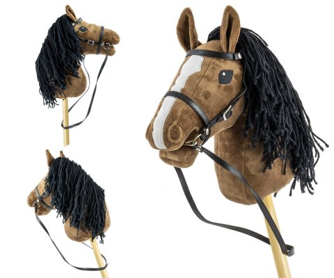 Milly Mally Hobby Plus Koń na Kiju Dark Brown Milly Mally Hobby Plus Koń na Kiju Dark Brown