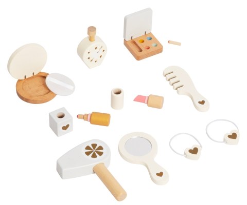 Toaletka z akcesoriami i światłami LED dla dzieci Elly Natural Milly Mally