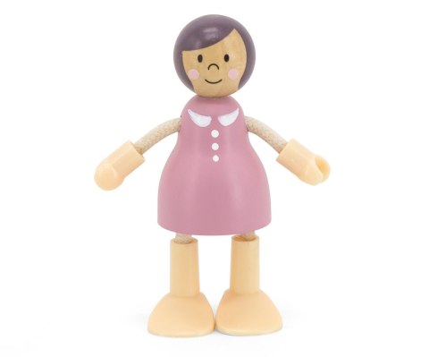 Viga 44061 PolarB Zestaw drewnianych laleczek - rodzina