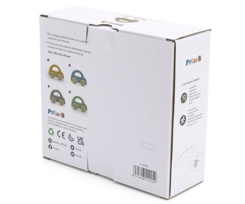 Viga 44225 PolarB Drewniane autko dla malucha