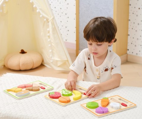Viga 44790 Zabawa w krojenie - kolorowe warzywa