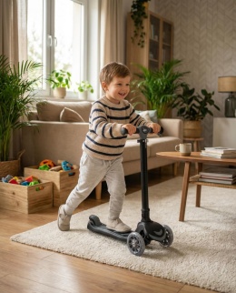 Hulajnoga trójkołowa Scooter Boogie Black Milly Mally