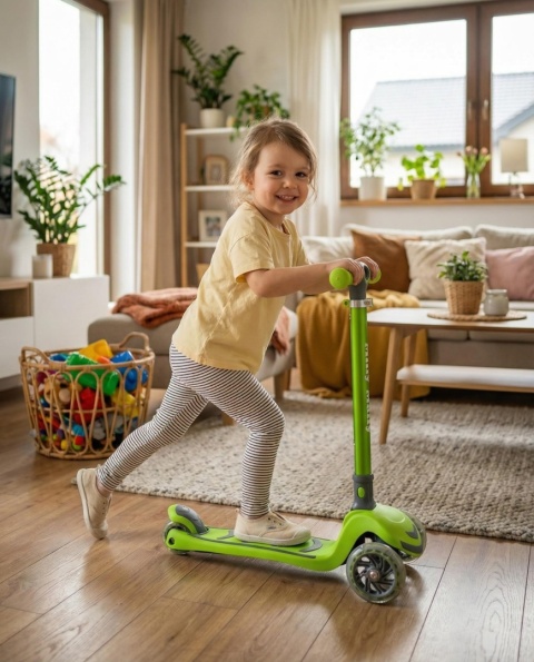 Hulajnoga trójkołowa Scooter Boogie Green Milly Mally