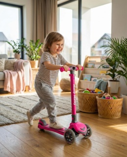 Hulajnoga trójkołowa Scooter Boogie Pink Milly Mally