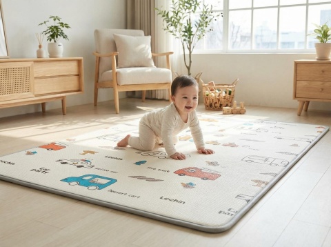 Mata piankowa zwijana Kinder City Milly Mally