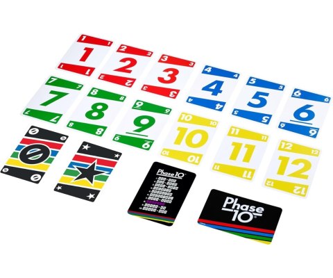 Mattel FFY05 Gra Karciana Phase 10