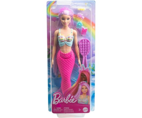 Mattel HRR00 Lalka Barbie Syrenka Długie Włosy