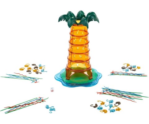 Mattel HTW65 Gra Planszowa Spadające Małpki