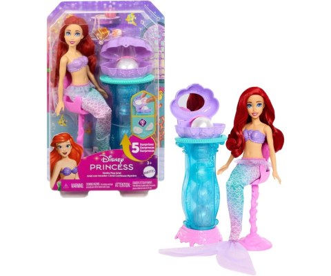 Mattel JBF86 Disney Princess Księżniczka Arielka Muszelkowa Toaletka