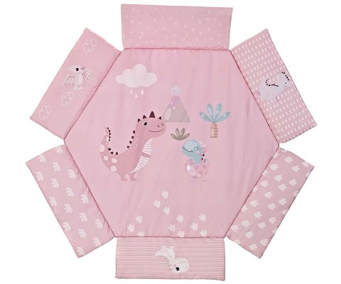 TinyMini CC9881 Mata edukacyjna Dino Pink