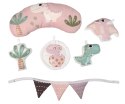 TinyMini CC9881 Mata edukacyjna Dino Pink