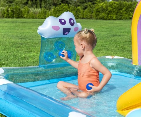 Bestway 53174 Plac zabaw ze zjeżdżalnią Tęcza 1.88m x 1.50m x 89cm