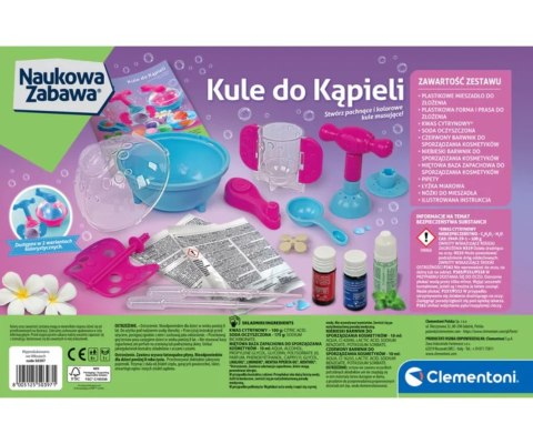 Clementoni 50397 Naukowa Zabawa Lab Kule Do Kąpieli