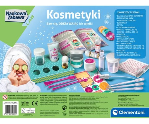 Clementoni 50891 Naukowa Zabawa Lab Kosmetyki