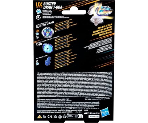 Hasbro G1536 Beyblade X Zestaw startowy Buster Dran 1-60A