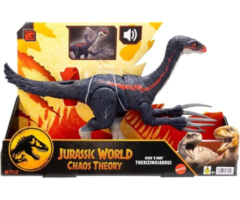 Mattel JCG16 Jurrasic World Figurka Interaktywny Dinozaur Therizinosaurus