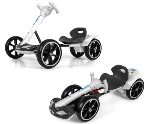 Milly Mally Pojazd na akumulator Gokart Bolt White