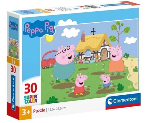 Clementoni 20838 Puzzle 30 El Super Kolor Świnka Peppa