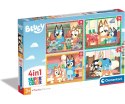 Clementoni 21530 Puzzle 4 w 1 Bluey