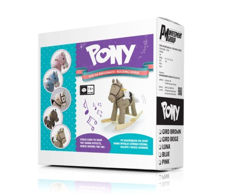 Milly Mally Koń Pony Purple