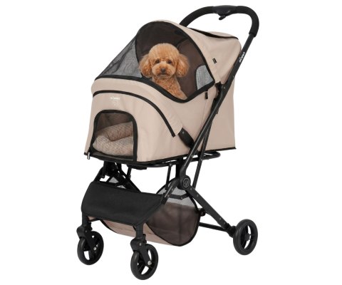 Qppet Wózek dla zwierząt Pettie Pet Beige