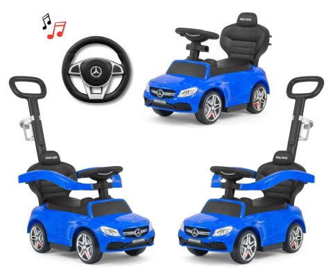 Milly Mally Pojazd z rączką MERCEDES-AMG C63 Coupe Blue Milly Mally Milly Mally Pojazd z rączką MERCEDES-AMG C63 Coupe Blue Milly Mally