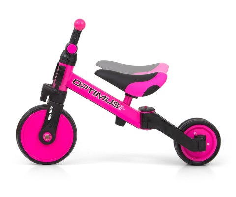 Rowerek 3w1 Optimus Pink Milly Mally Rowerek 3w1 Optimus Pink Milly Mally